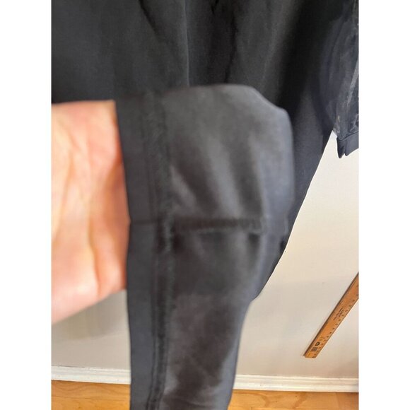 Retro Butterfly Mesh Dress 4X Black Maxi Neutral Witchy Grunge Punk Skater Chic - Picture 8 of 13